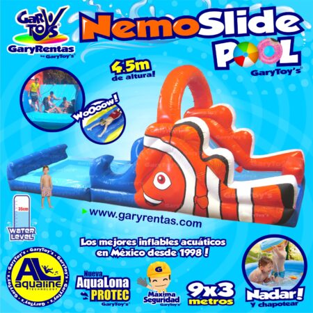 nemo slide pool rentas 2